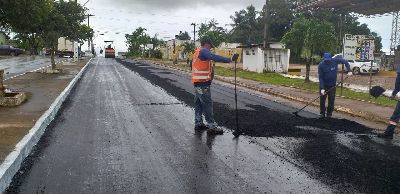 notícia: Setrap prevê entrega de 10 km de pavimentação em Porto Grande ainda no primeiro semestre