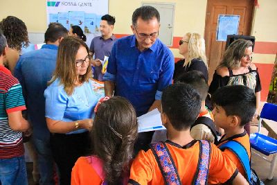 notícia: Materiais didáticos do Programa de Aprendizagem do Amapá chegam às escolas estaduais