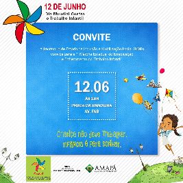notícia: 1ª Marcha Estadual de Enfrentamento ao Trabalho Infantil acontecerá nesta quarta-feira, 12