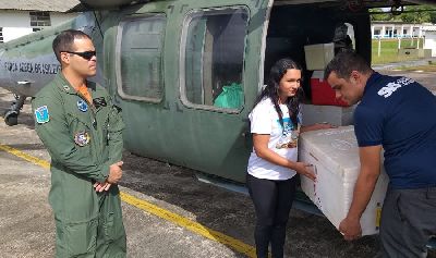 notícia: Operação Gota chega a Oiapoque e meta é imunizar 1,2 mil pessoas