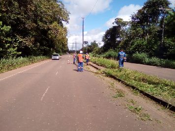 notícia: Setrap realiza manutenção em rodovias estaduais