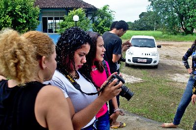 notícia: Ciclo Básico do Audiovisual capacita jovens e adolescentes do município de Amapá