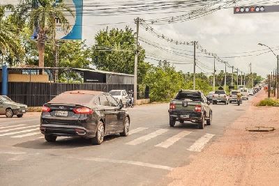 notícia: Sinalização inteligente: semáforo na Duca Serra vai melhorar fluxo de veículos na rodovia