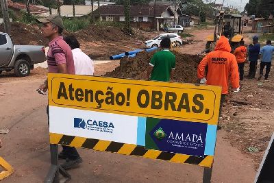 notícia: ‘Solução esperada há anos’, diz morador sobre construção de sistema de água no Ambrósio