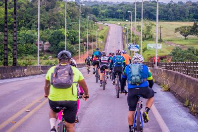 notícia: Ciclistas encaram quase 70km de Macapá até Mazagão Velho