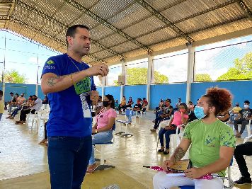 notícia: Em Mazagão, Jovens são preparados para retorno das atividades presenciais do programa Amapá Jovem