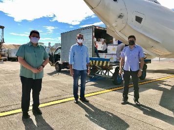 notícia: Amapá recebe carga com medicamentos e equipamentos para combate ao coronavírus