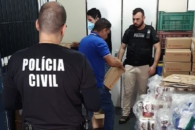 notícia: Polícia flagra distribuidora com medicação vencida e prende proprietário