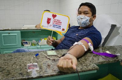 notícia: Hemoap convoca voluntários para manter nível de sangue seguro