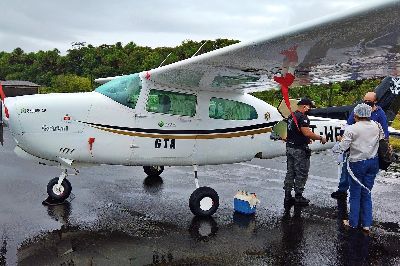 notícia: GTA já realizou mais de 50 horas de voos em ações dedicadas ao enfrentamento do novo coronavírus