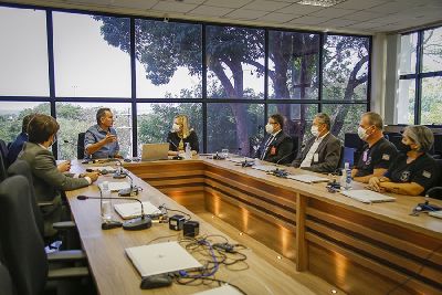 notícia: Governo e Ministério Público do Amapá tratam sobre regulamentação da Polícia Penal no Amapá