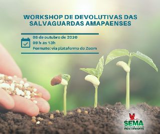 notícia: Sema realiza workshop sobre construção participativa das salvaguardas Amapaenses 