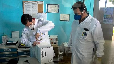 notícia: Covid-19: Curado, diretor do Lacen retorna à linha de frente contra a doença