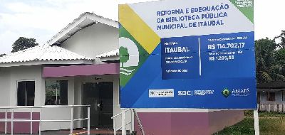 notícia: Reformada, Biblioteca Pública de Itaubal será referência em pesquisa na região