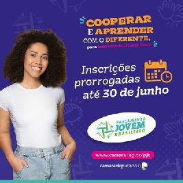 notícia: Programa Parlamento Jovem Brasileiro oferece vagas para estudantes do ensino médio 