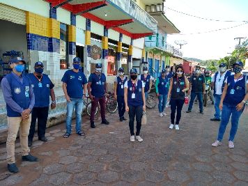 notícia: Covid-19: Governo supervisiona estabelecimentos comerciais no interior do Amapá  