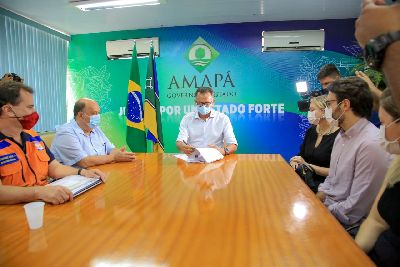 notícia: Governo do Amapá decreta situação de emergência em 13 municípios