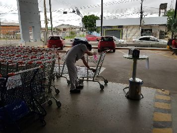 notícia: Trabalhadores recebem orientações para evitar contaminação pelo coronavírus 