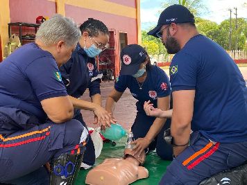 notícia: Governo do Amapá promove treinamento especializado em atendimento pré-hospitalar para socorristas do Samu