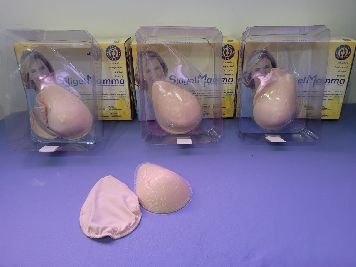 notícia: Pacientes que passaram por mastectomia recebem próteses externas no Creap