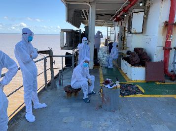 notícia: Covid-19: Governo intensifica monitoramento em navios estrangeiros com testagem da tripulação