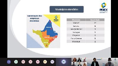 notícia: Programa Peiex encerra ciclo de atividades com 50 empresas amapaenses certificadas para exportação