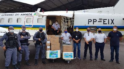 notícia: Governo do Amapá distribui 10.510 doses de vacinas contra covid-19 para todo estado