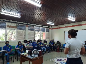 notícia: Monitores do Programa Amapá Jovem passam por capacitação em saúde preventiva