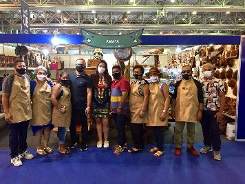 notícia: Programa do Artesanato Brasileiro reconhece diversidade de peças do Amapá na Fenearte, em Olinda