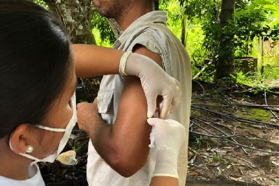 notícia: Varredura contra sarampo imuniza cerca de 70 mil pessoas no Amapá