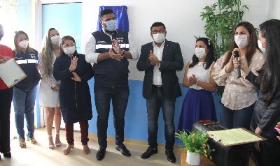 notícia: Governo inaugura cartório de registros no Hospital Estadual de Santana