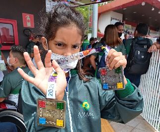 notícia: Amapá conquista 10 medalhas nas Paralímpiadas Escolares, em São Paulo