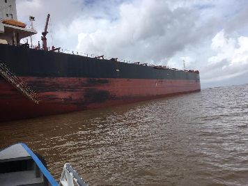 notícia: Governo do Amapá mantém monitoramento dos 21 tripulantes de navio estrangeiro