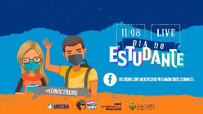 notícia: No Amapá, Dia do Estudante terá evento online com apresentações científicas e culturais