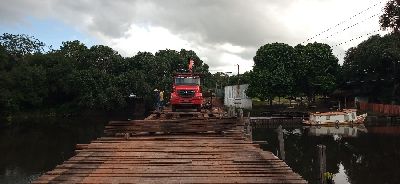 notícia: Tráfego na ponte de Santo Antônio da Pedreira será novamente interrompido