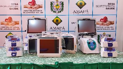 notícia: Governo equipa Hospital de Laranjal do Jari para abertura de leitos semi-intensivos