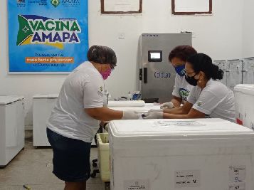 notícia: Amapá recebe novo lote com 17.500 doses vacina de AstraZeneca