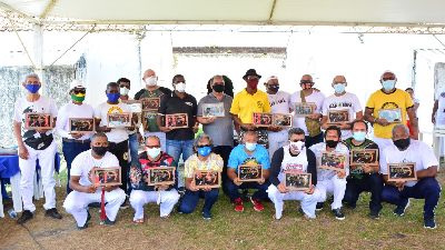 notícia: Celebração ao Dia do Capoeirista encerra com homenagens e premiações a mestres amapaenses