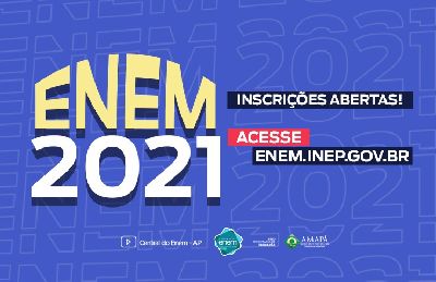 notícia: Atenção, estudante! Começaram as inscrições para o Enem 2021