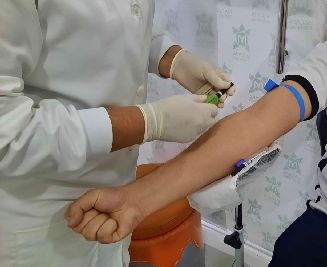 notícia: Hemoap realiza campanha em shopping para incentivar a doação de sangue e fortalecer estoque 