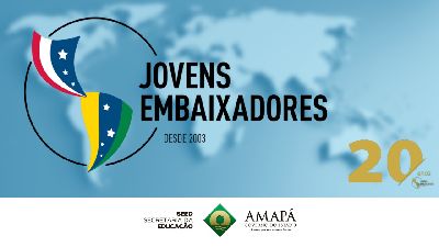 notícia: Jovens Embaixadores: estudantes amapaenses poderão fazer intercâmbio nos Estados Unidos da América em 2022