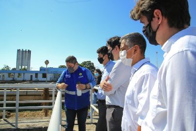 notícia: BNDES realiza visita técnica à Caesa e avalia os impactos positivos da concessão do saneamento