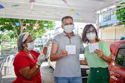 notícia: Governador do Amapá recebe a 1ª dose da vacina contra covid-19