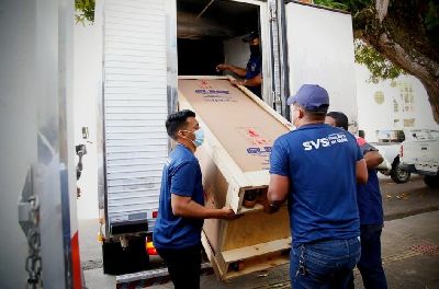notícia: Governo do Amapá inicia a ampliação da rede de frios do estado com câmaras de alta capacidade