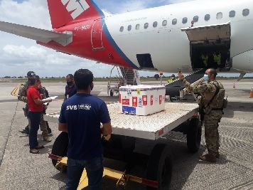 notícia: Amapá recebe 9.600 doses de CoronaVac