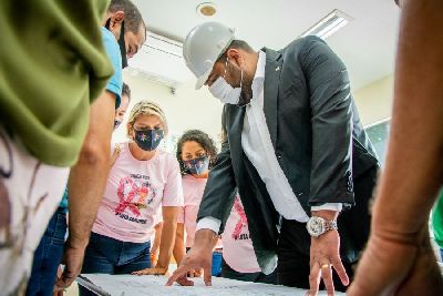 notícia: Com 75% da obra concluída, novo espaço da Unacon vai garantir qualidade assistencial aos pacientes