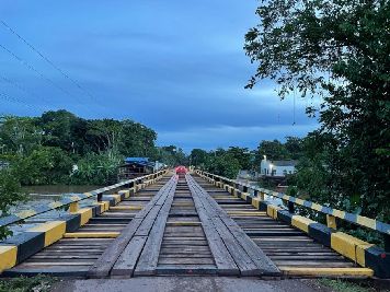 notícia: Reforma na ponte do Anauerapucu é concluída