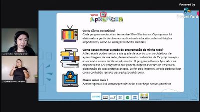 notícia: Vamos Aprender: professores podem complementar aula remota com conteúdos educativos exibidos na TV