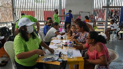 notícia: Governo do Amapá leva atendimentos de cidadania para distrito do Bailique