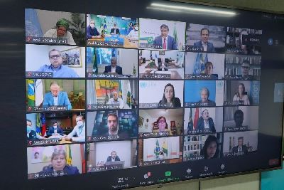 notícia: Governadores buscam apoio da ONU para enfrentamento à pandemia